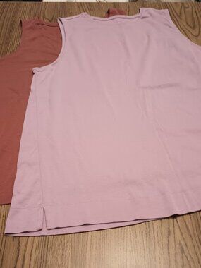 J. Jill Size L Pima Cotton Tank Top Set of 2 (EUC)